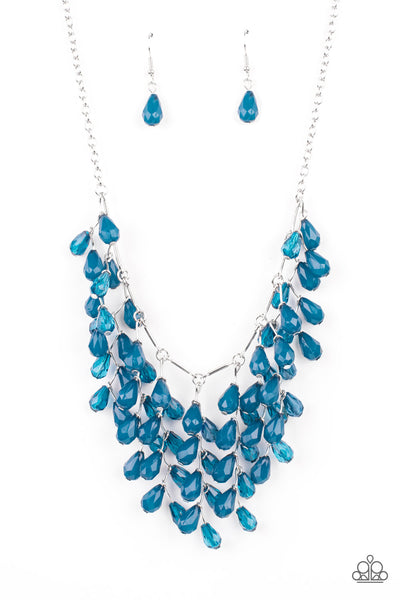 Paparazzi Necklace - Garden Fairytale - Blue