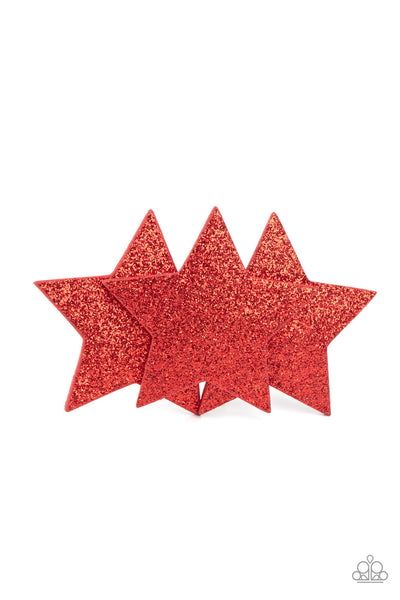 Paparazzi Hair Accessory - Happy Birthday, America - Red