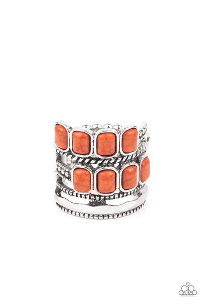 Paparazzi Ring - Mojave Monument - Orange