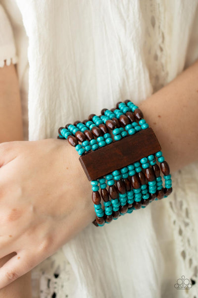 Paparazzi Bracelet - Tropical Takeover - Blue
