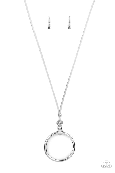 Paparazzi Necklace - BLING Into Focus - Silver