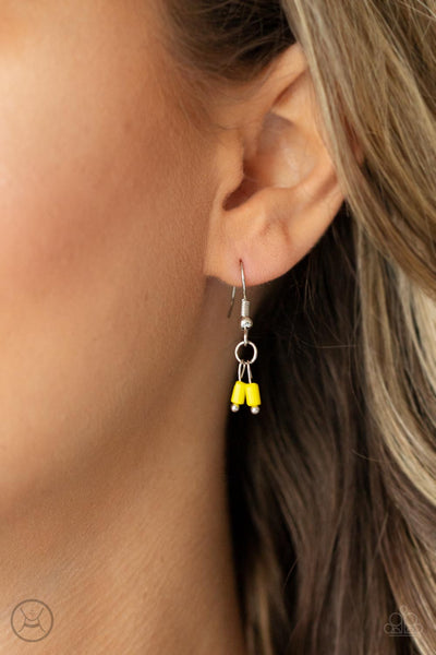 Paparazzi Necklace - Urban Expo - Yellow Choker