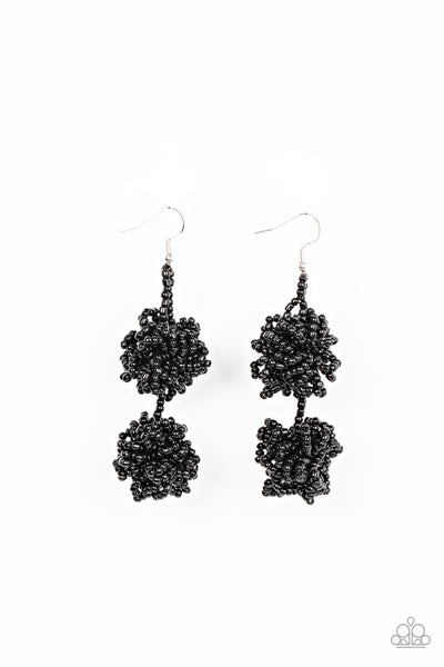 Paparazzi Earring - Celestial Collision - Black