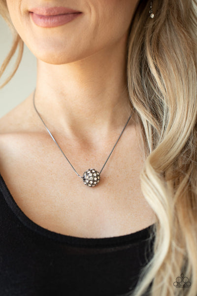 Paparazzi Necklace - Come Out Of Your Bombshell - Black