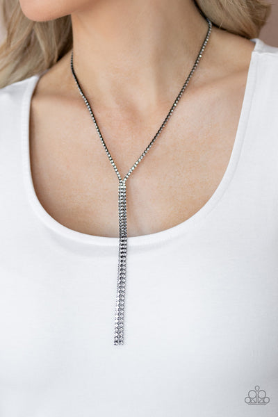 Paparazzi Necklace - Inner Starlight - Black