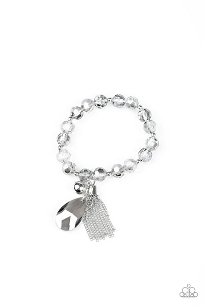 Paparazzi Bracelet - Leaving So SWOON? - Silver