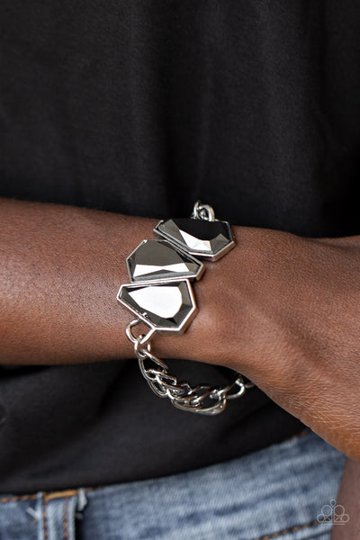Paparazzi Bracelet - Raw Radiance - Silver