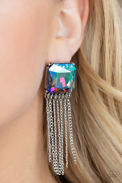 Paparazzi Earring - Supernova Novelty - Multi