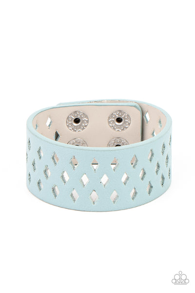 Paparazzi Bracelet - Glamp Champ - Blue