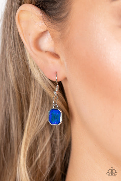 Paparazzi Necklace - Divine IRIDESCENCE - Blue