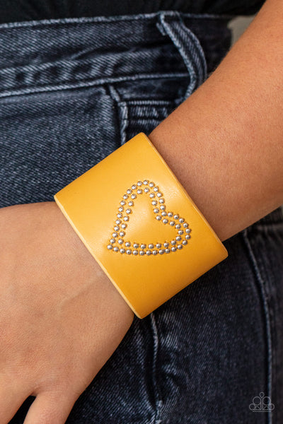 Paparazzi Bracelet - Rodeo Romance - Yellow