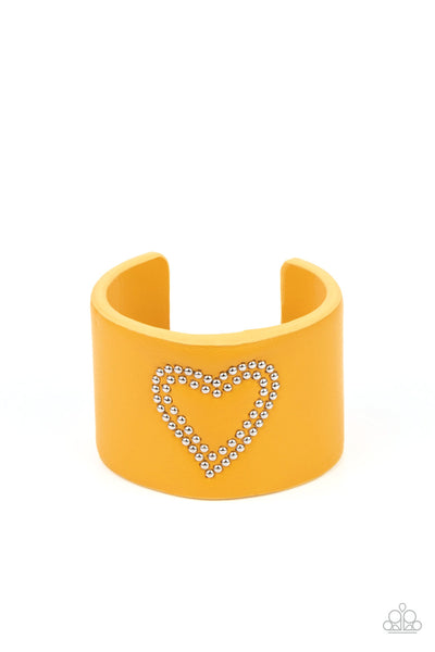 Paparazzi Bracelet - Rodeo Romance - Yellow