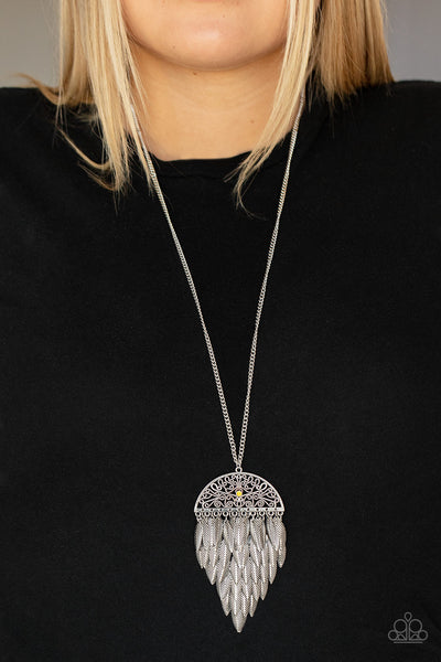 Paparazzi Necklace - Canopy Cruise - Yellow