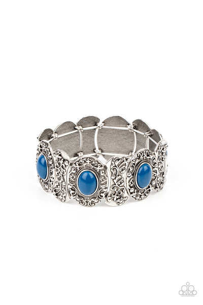 Paparazzi Bracelet - Versailles Vineyard - Blue