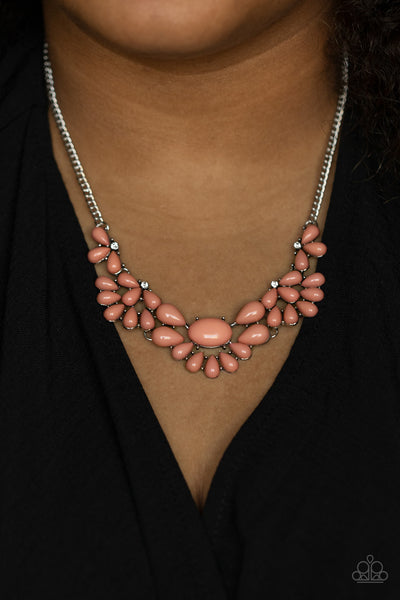Paparazzi Necklace - Secret GARDENISTA - Pink
