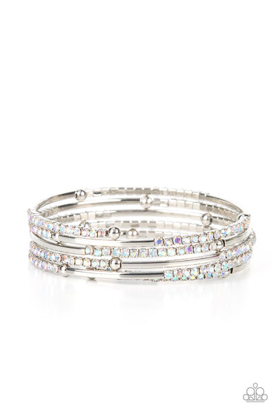 Paparazzi Bracelet - Camera Shy Simmer - Multi
