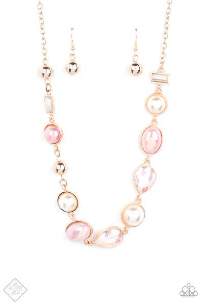 Paparazzi Necklace - Nautical Nirvana - Rose Gold