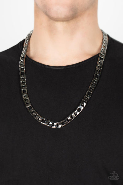 Paparazzi Necklace - Metro Beau - Black