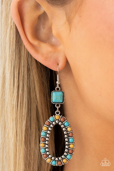 Paparazzi Earring - Napa Valley Luxe - Multi