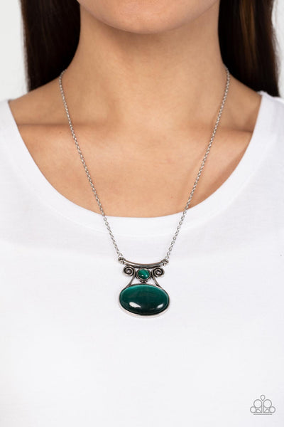Paparazzi Necklace - One DAYDREAM At A Time - Green