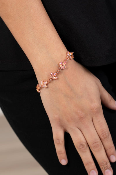 Paparazzi Bracelet - Gala Garland - Copper