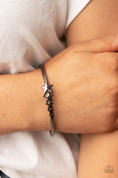 Paparazzi Bracelet - Astrological A-Lister - Black