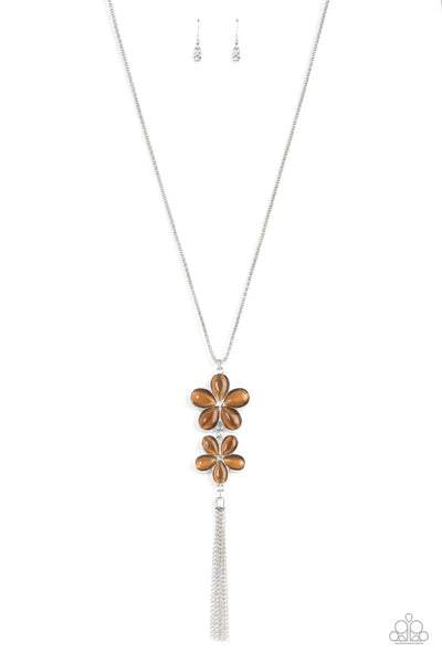 Paparazzi Necklace - Perennial Powerhouse - Brown