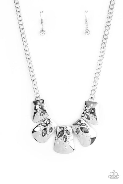 Paparazzi Necklace - Jubilee Jingle - Silver