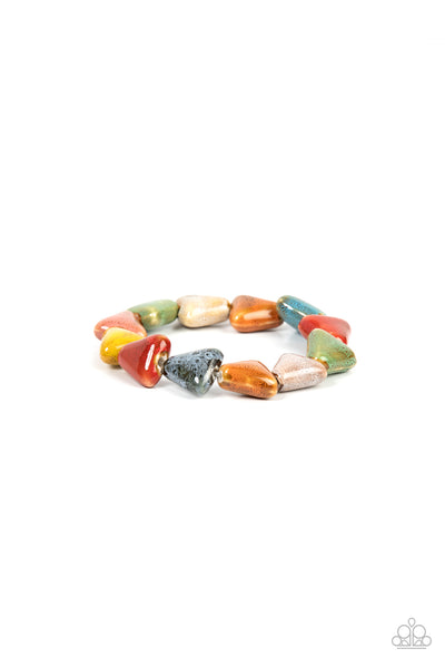 Paparazzi Bracelet - SHARK Out of Water - Multi Urban