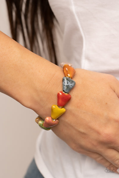 Paparazzi Bracelet - SHARK Out of Water - Multi Urban
