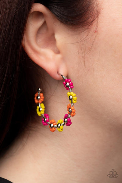 Paparazzi Earring - Growth Spurt - Multi Hoops
