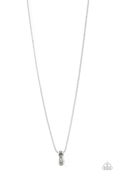 Paparazzi Necklace - Emotion Potion - Silver