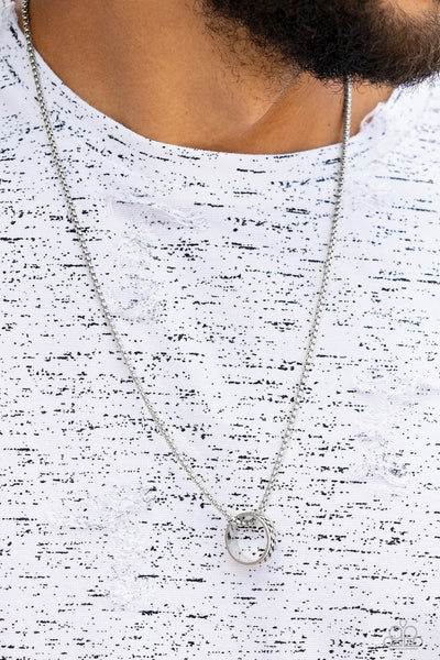 Paparazzi Necklace - Emotion Potion - Silver