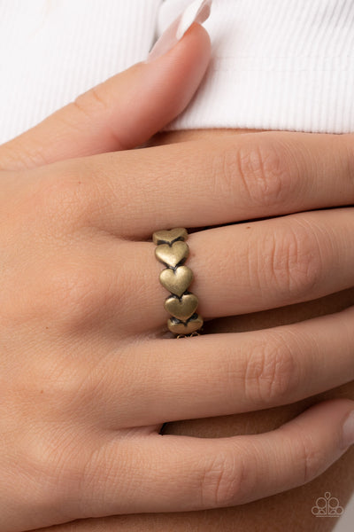 Paparazzi Ring - Rhythm of Love - Brass