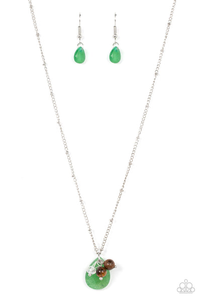 Paparazzi Necklace - Cherokee Canyon - Green