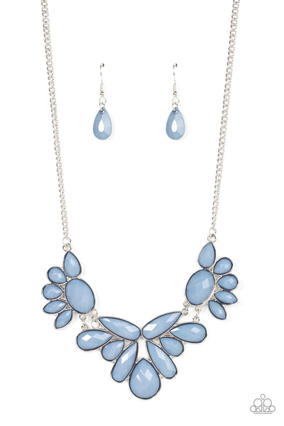 Paparazzi Necklace - A Passing FAN-cy - Blue