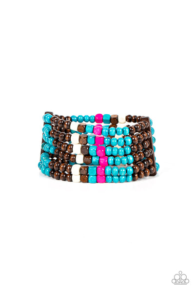 Paparazzi Bracelet - Dive into Maldives - Blue
