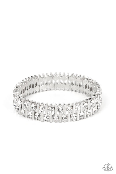 Paparazzi Bracelet - Generational Glimmer - White