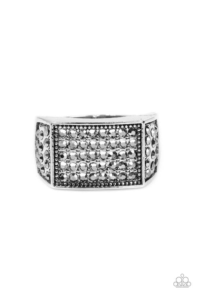 Paparazzi Ring - Metro Merger - Silver
