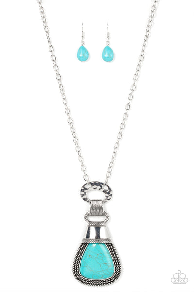 Paparazzi Necklace - Rodeo Royale - Blue