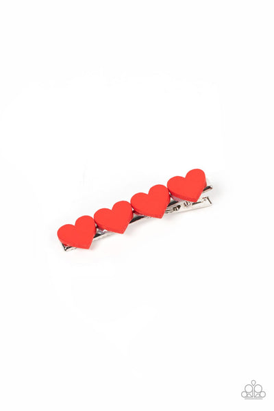 Paparazzi Hair Accessory - Sending You Love - Red