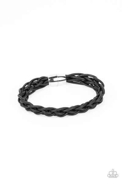 Paparazzi Bracelet - Cattle Ranch - Black Urban