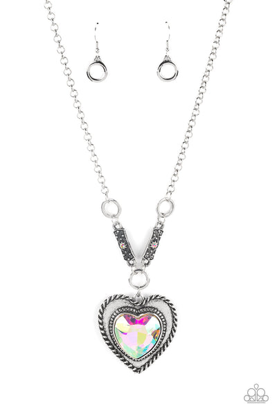 Paparazzi Necklace - Heart Full of Fabulous - Multi