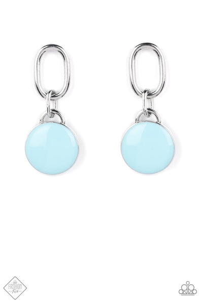 Paparazzi Earring - Drop a TINT - Blue