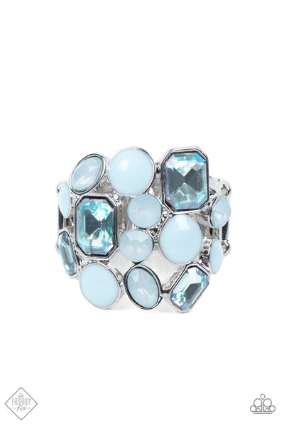 Paparazzi Ring - Multichromatic Meditation - Blue