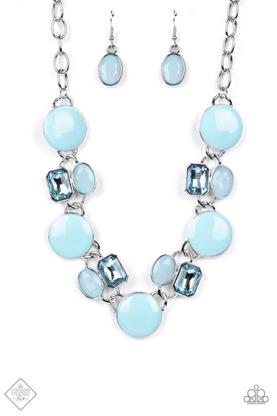 Paparazzi Necklace- Dreaming in MULTICOLOR - Blue