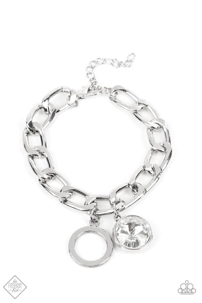 Paparazzi Bracelet - Unyielding Roar - White