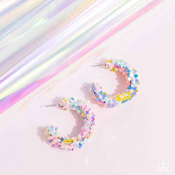 Paparazzi Earring - Fairy Fantasia - Multi Hoops