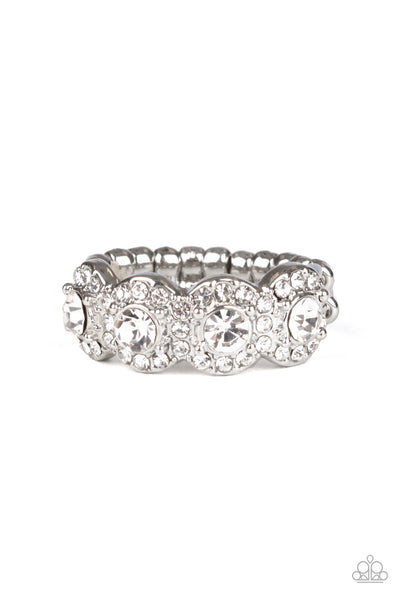 Paparazzi Ring - Ever Enlightened - White