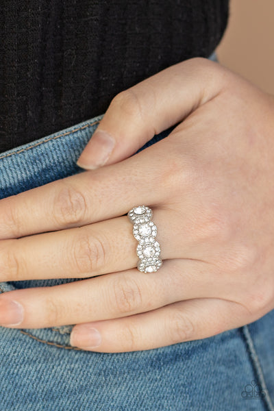 Paparazzi Ring - Ever Enlightened - White